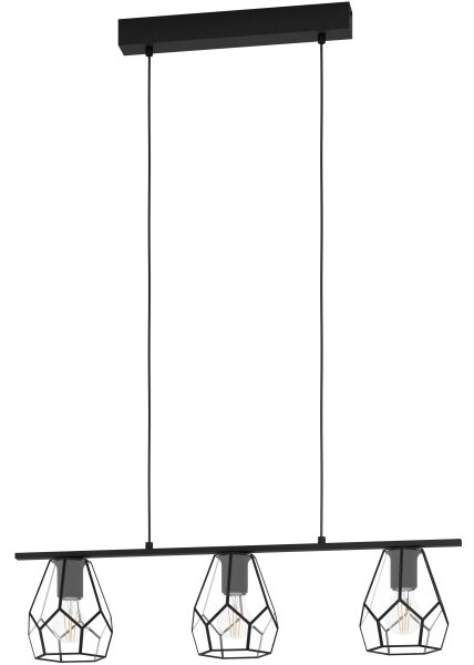 Lustră LED suspendată pe cablu MARDYKE 3xE27/40W/230V - Eglo 43644