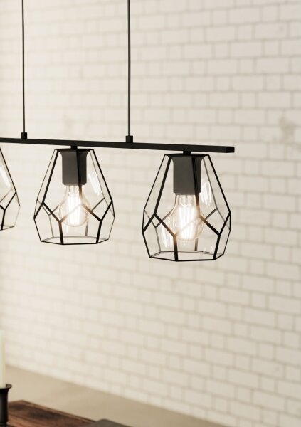 Lustră LED suspendată pe cablu MARDYKE 3xE27/40W/230V - Eglo 43644