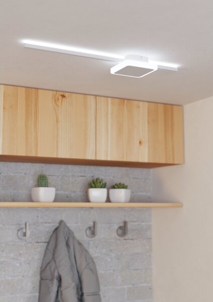 Eglo 99607 - Plafonieră LED SARGINTO, LED 6,3 W/230 V + LED 5,4 W