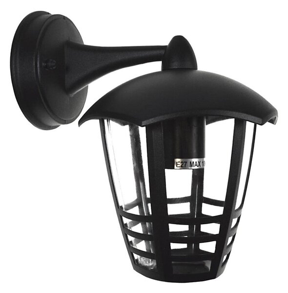 Aplică perete exterior MALIA 1xE27/10W/230V IP44