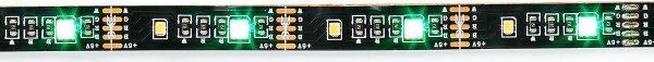 Bandă LED RGB dimabilă SmartLife 2,4m LED/4W/5V Nedis BTLS20RGBW