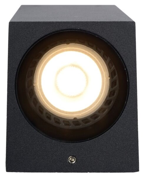Aplică de exterior ZARO 2xGU10/35W/230V IP44 neagră Lucide 69800/02/30