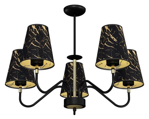 Lustră pe tijă HERMES 5xE27/60W/230V