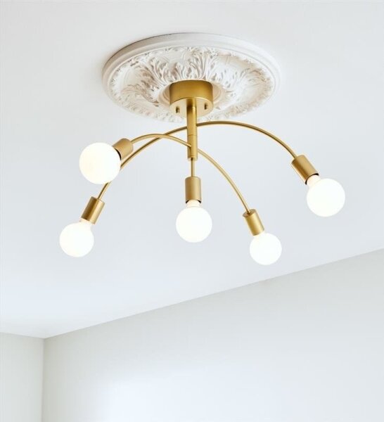 Lustră aplicată CYGNUS 5xE27/40W/230V aurie Markslöjd 108285