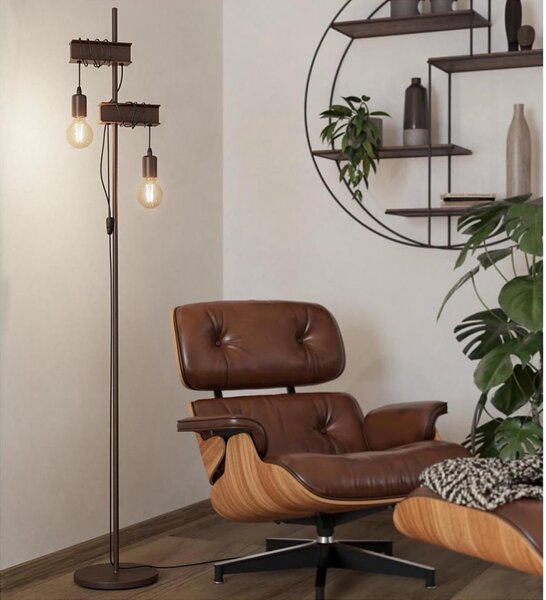 Lampadar TOWNSHEND 2xE27/10W/230V Eglo 43526