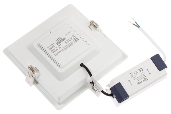 Plafonieră LED încastrată dimabilă ALGINE LED/12W/230V Wi-Fi Tuya pătrată