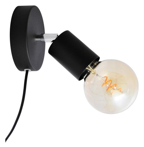 Spot de perete TUNE 1xE27/20W/230V negru