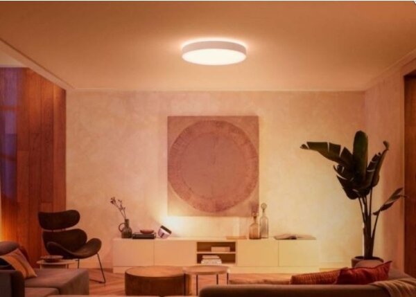 Philips - Plafonieră LED dimabilă Hue ENRAVE XL LED/48W/230V albă + telecomandă