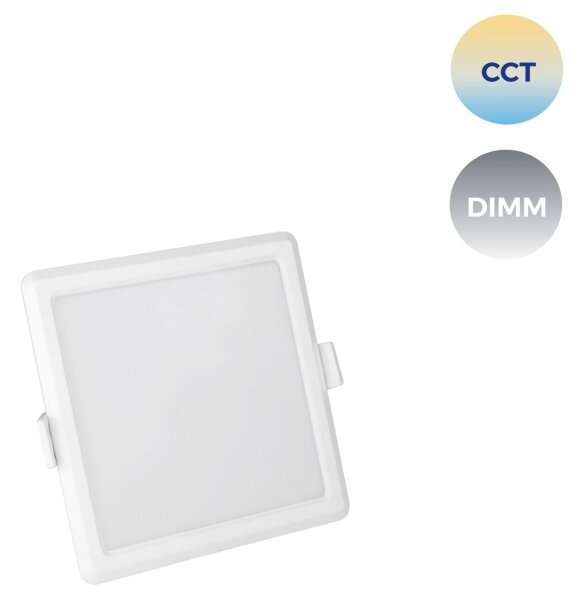 Plafonieră LED încastrată dimabilă ALGINE LED/6W/230V Wi-Fi Tuya pătrată