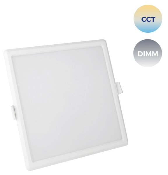 Plafonieră LED încastrată dimabilă ALGINE LED/12W/230V Wi-Fi Tuya pătrată