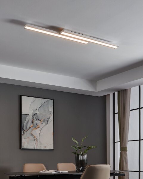 Eglo 32164 - Plafonieră LED RGBW SALITERAS-C dimabilă LED/24W/230V, albă