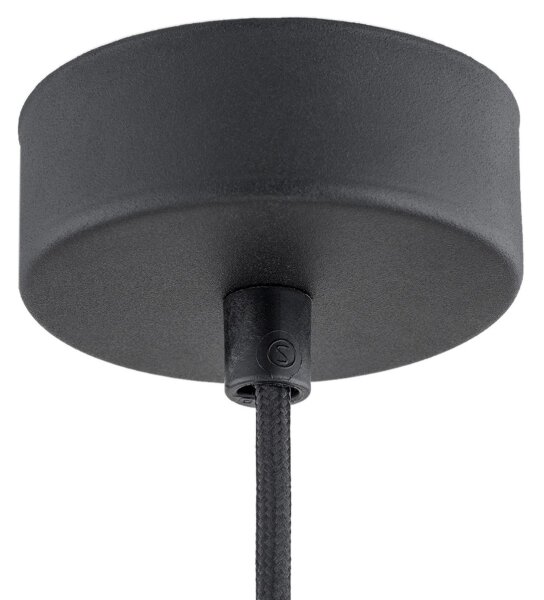 Lustră pe cablu BEVERLY 1xE27/15W/230V albastră/aurie Argon 4682