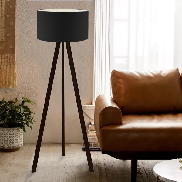 Lampadar AYD 1xE27/60W/230V negru