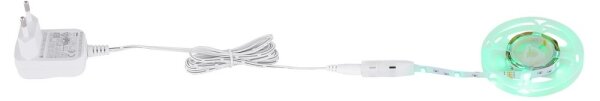 Bandă LED RGB dimabilă Globo 39016 LED/6W/230V + telecomandă 1m