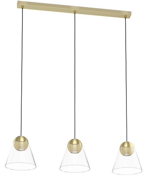 Lustră LED pe cablu CERASELLA 3xGU10/4,5W/230V Eglo 99629