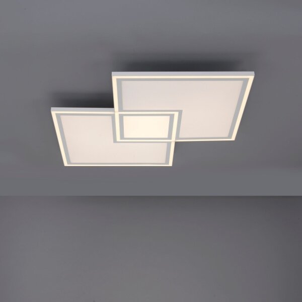Plafonieră LED dimabilă EDGING LED/51W/230V Leuchten Direkt 14855-16 + telecomandă