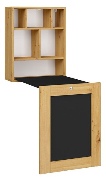 Masă extensibilă PC Till (Stejar artisan + Negru). 1124835