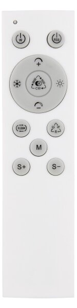 Plafonieră LED RGBW dimabilă MORGAN LED/21W/230V Globo 41390-21 + telecomandă