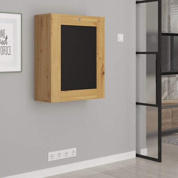 Masă extensibilă PC Till (Stejar artisan + Negru). 1124835