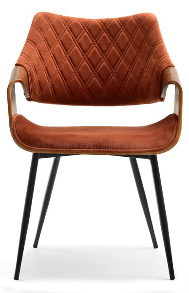 Scaun Rolf K (cupru + negru). Promo -14%. 1111256