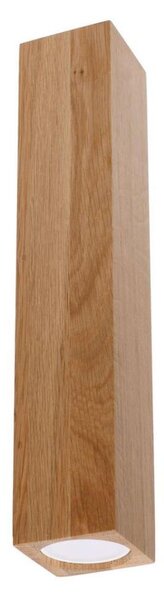 Spot KEKE 1xGU10/40W/230V 30 cm stejar Sollux SL.1041