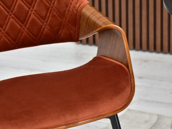 Scaun Rolf K (cupru + negru). Promo -14%. 1111256