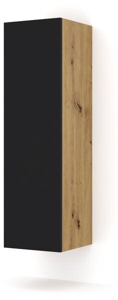 Dulap Dual 120 (Stejar artisan + Negru). 1124859