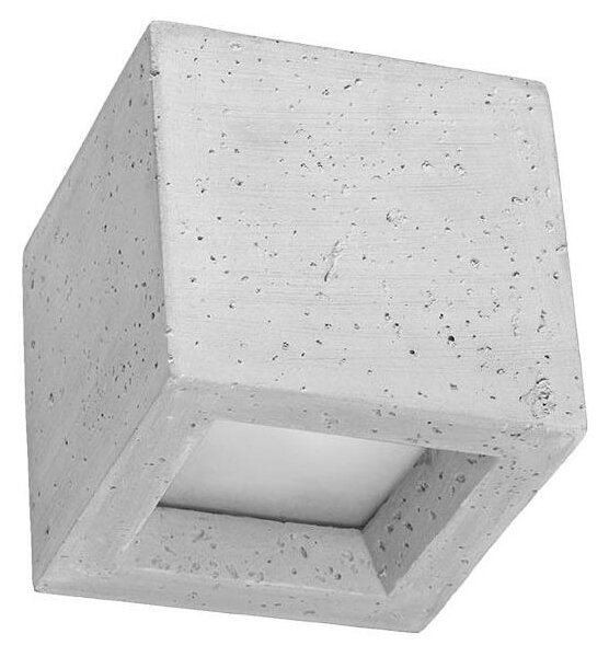 Aplică LEO 1xG9/40W/230V beton Sollux SL.0991