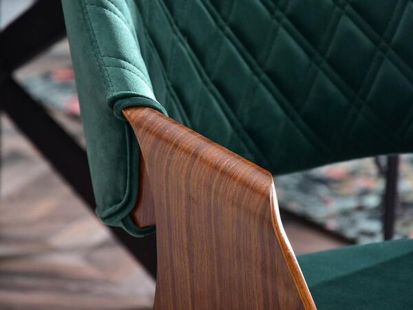 Scaun Rolf K (verde + negru). Promo -14%. 1111259