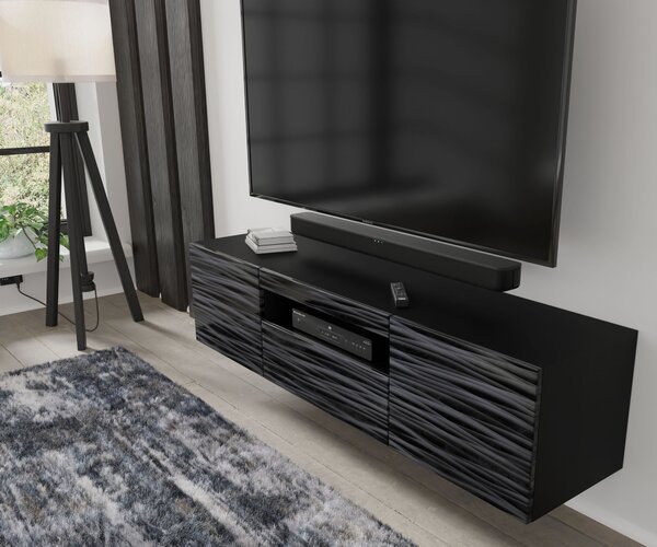Masă TV Aurora 150 (sahara Negru). 1124865