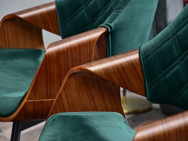 Scaun Rolf K (verde + negru). Promo -14%. 1111259