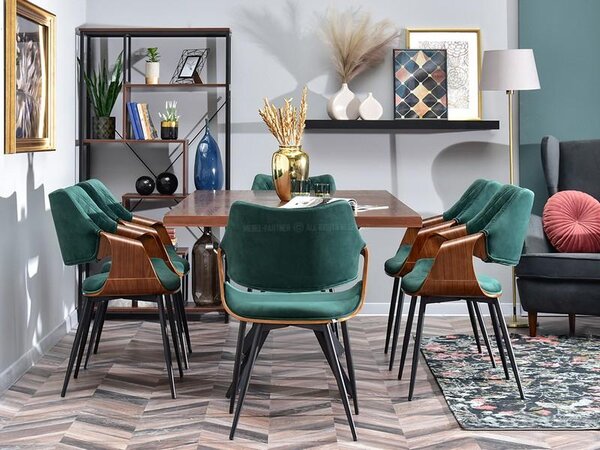 Scaun Rolf K (verde + negru). Promo -14%. 1111259