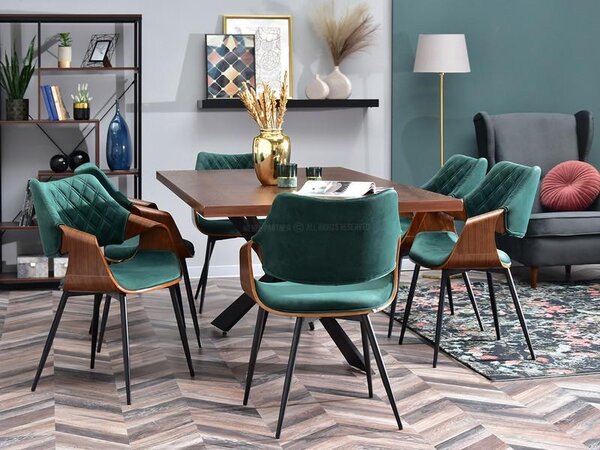 Scaun Rolf K (verde + negru). Promo -14%. 1111259