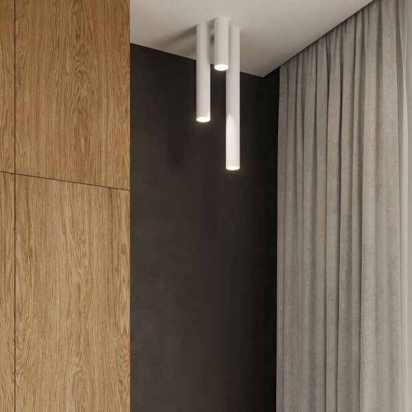Spot LAGOS 1xGU10/40W/230V 40 cm alb Sollux SL.0998