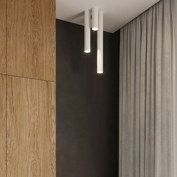 Spot LAGOS 1xGU10/40W/230V 60 cm alb Sollux SL.0999