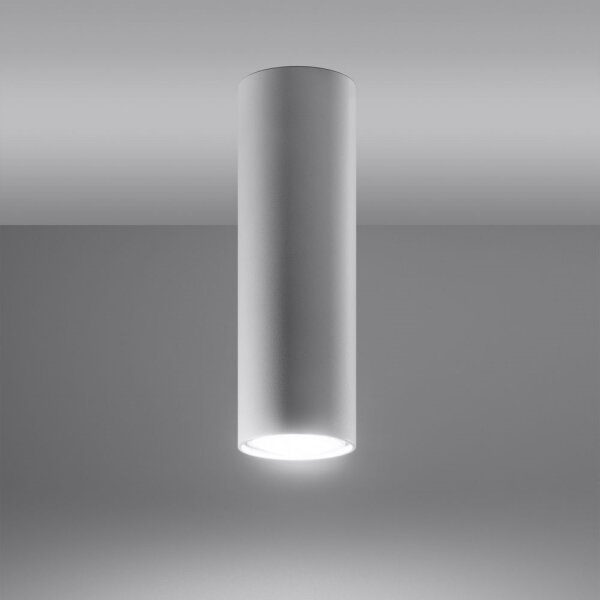 Spot LAGOS 1xGU10/40W/230V 20 cm alb Sollux SL.0997