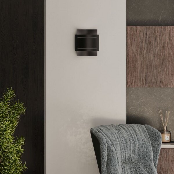 Aplică HESTIA 1xG9/40W/230V neagră Sollux SL.0981