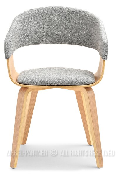 Scaun Renzo (gri + stejar). Promo -15%. 1111262