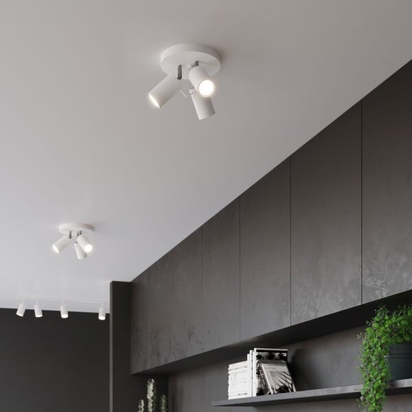 Spot RING 3xGU10/40W/230V alb Sollux SL.1015