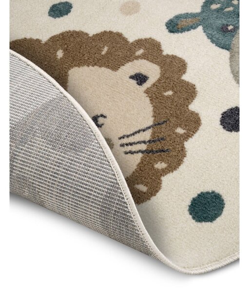 Covor pentru copii bej ø 100 cm Animal Party – Hanse Home