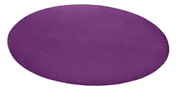 Covor violet rotund ø 133 cm Fancy – Hanse Home