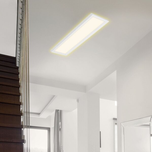 Plafonieră LED CADRE LED/22W/230V 58,2x20,2 cm albă Briloner 7365-016