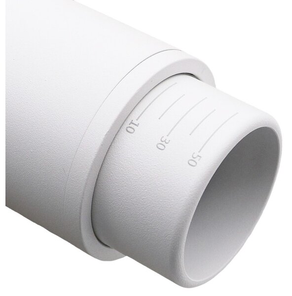 Spot pentru sistem de șină trifazic MICA 1xGU10/25W/230V alb