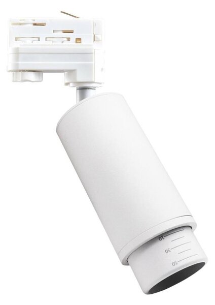 Spot pentru sistem de șină trifazic MICA 1xGU10/25W/230V alb