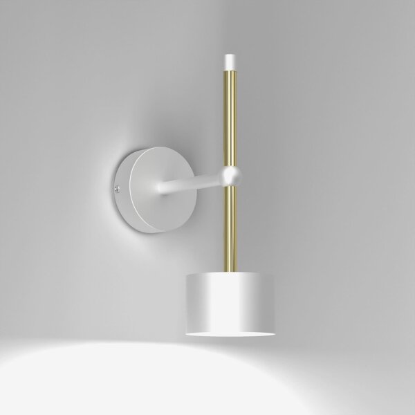Lampă de perete ARENA 1xGX53/11W/230V albă/aurie