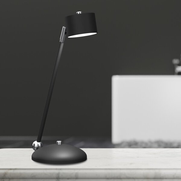 Lampă de masă ARENA 1xGX53/11W/230V neagră/crom