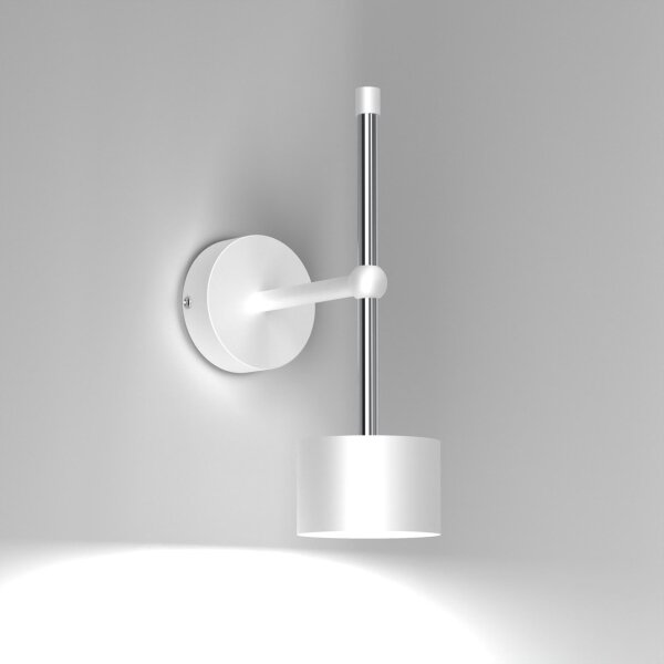 Lampă de perete ARENA 1xGX53/11W/230V albă/crom