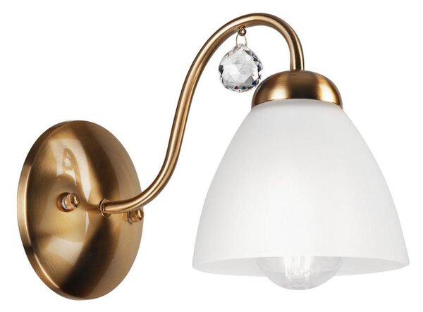 Lustră aplicată MIRANDA 5xE27/60W/230V aurie