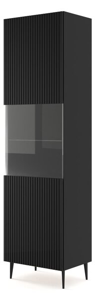 Vitrină 1DS Rowanna (Negru). 1125000