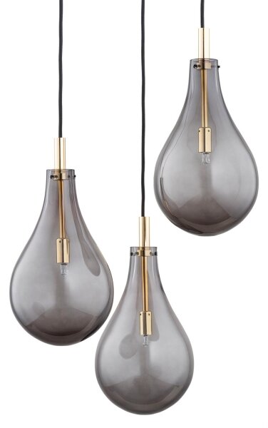 Lustră pe cablu OAKLAND 3xG9/6W/230V neagră Argon 6105